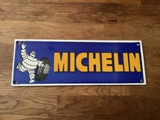ENAMEL MICHELIN TYRES   SIGN