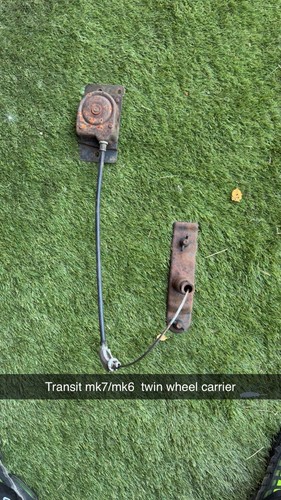 Transit spare wheel - wheel, carrier