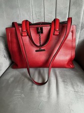 Bessie Red Leather Ladies