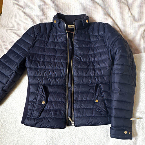 Zara women blue quilted - blue,