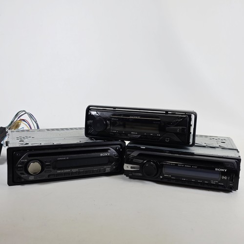 Job lot sony car radio - lot, of