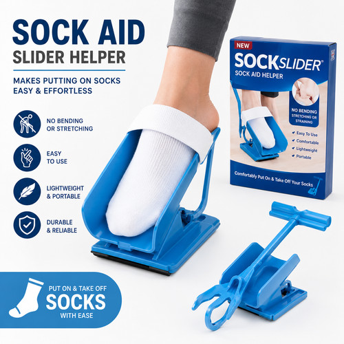 Sock aid slider - aid, easy