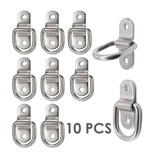 10x ring tie - d-ring, anchor