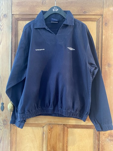 Vtg navy blue umbro drill - vtg, top
