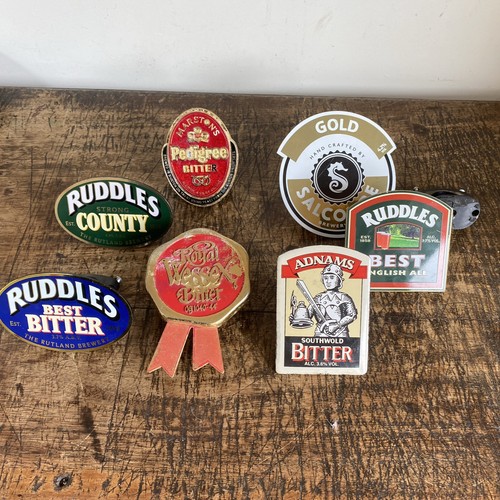 Vintage beer pump signs - 7,