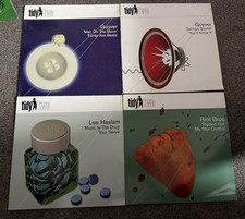 4 x Tidy Two records. Hard