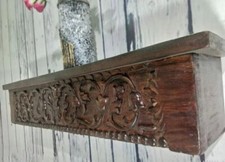 Antique Engraved wall shelf