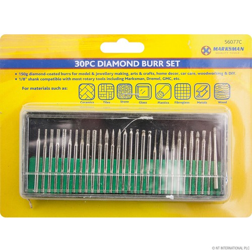 30pc diamond burr set - 30pc,
