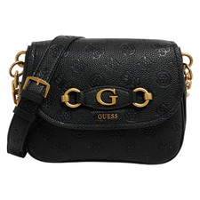Guess PD920920 Izzy Peony Crossbody Black Logo – Ladies Handbag