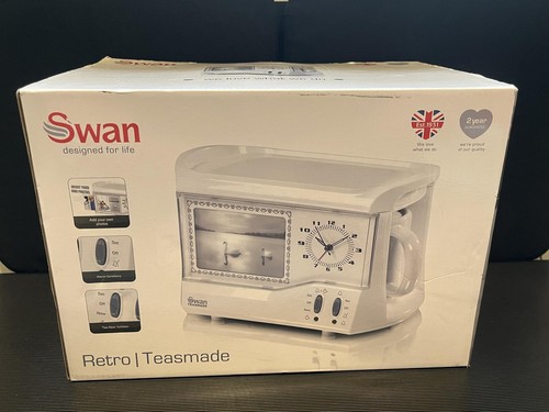 Swan retro teasmade boxed - teasmade, –