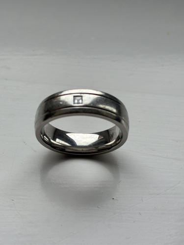 Mens wedding band - wedding, platinum