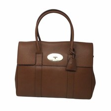 MULBERRY Bayswater Natural Grain Leather Handbag Tote  in Oak HH5215-346G110 