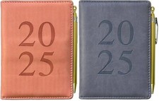 2025 A5 Day A Page Diary With