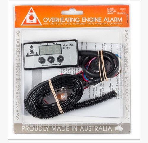 Engine temperature alarm boat - engine,