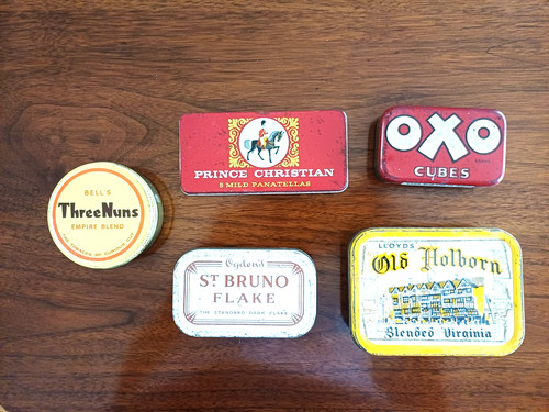 Mixed lot advertising tins - mixed,