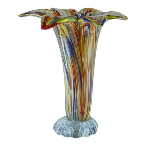 Murano glass vase - vase, multi