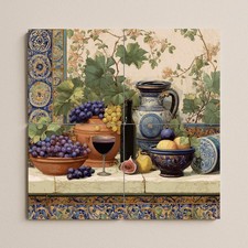 Mediterranean vineyard ceramic - mediterranean,