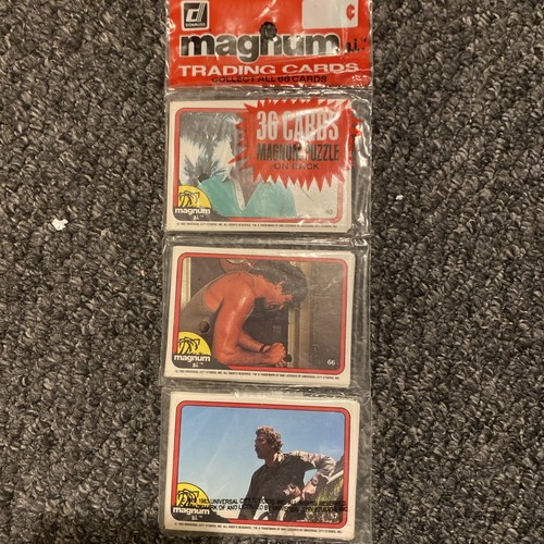 Magnum cards 1982 - magnum, p.i.
