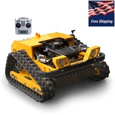 RC Petrol 2-Speed Tracked Robotic 9HP Lawn Mower Remote Control EPA Loncin 224cc