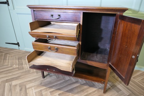 Edwardian music cabinet - music,