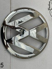 NEW GENUINE VOLKSWAGEN T5 TRANSPORTER 7E0 FRONT BUMPER GRILL BADGE EMBLEM CHROME