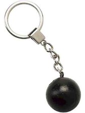 Cannon Ball Crafted from UK Pewter Key Ring (WA) CBRESKR