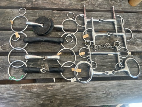 Joblot horse bits - horse,