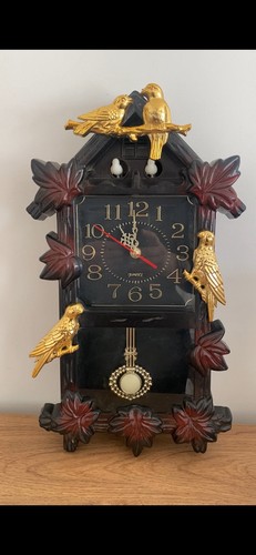 Quartz vintage cuckoo clock - vintage,