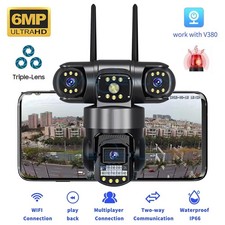 3-Lens Wireless IP Camera WIFI