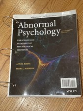 Abnormal Psychology Science