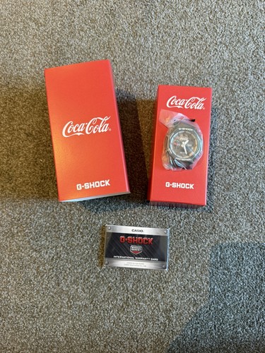 Casio shock coca cola - g-shock, coca-cola