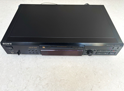 Sony mds je520 minidisc deck - mds-je520,