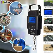 50KG DIGITAL TRAVEL PORTABLE HANDHELD WEIGHING LUGGAGE SCALES SUITCASE BAG