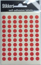 1050 Self Adhesive Round 8mm