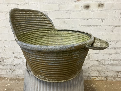 Rare vintage galvanised dolly - galvanised,