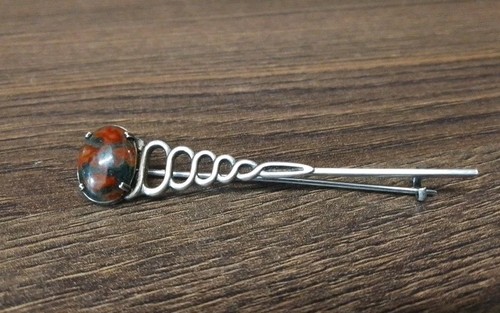 White metal scottish dirk - white,
