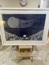 ROB RYAN Limited Edition Screen Print 87/100 - SIGNED and FRAMED "Look closer"