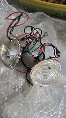 Pair side lights for the - of,