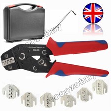 8Pcs Ratchet Crimper Plier