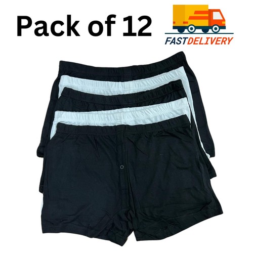 Men plain boxer shorts 6 - men's,
