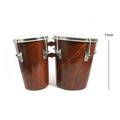Professional wooden bongo drum - wooden,
