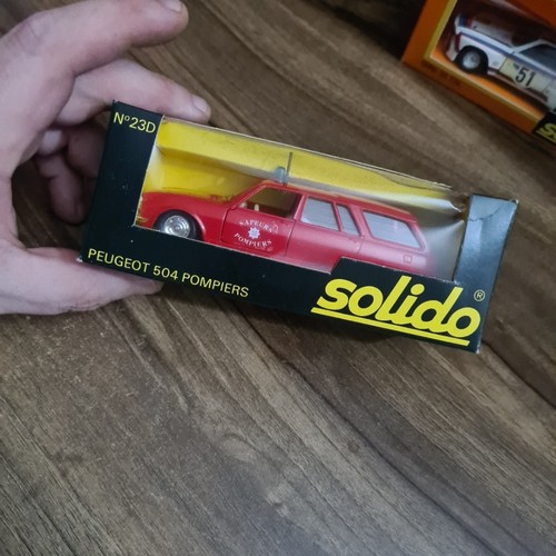 Solido 23d peugeot - peugeot, 504