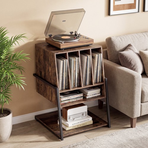 Record player stand turntable - record,