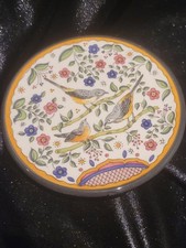 Ceraplat Vintage Miniature 3" Colorful Plate Handmade in Spain