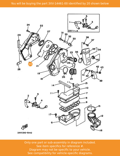 Yamaha element air cleaner 2 - air,
