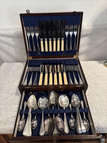 Old english cutlery - old, set
