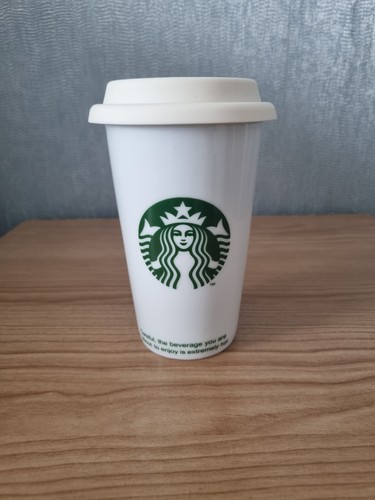 Starbucks ceramic cup - ceramic, reusable