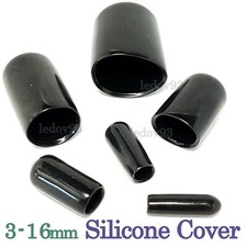 Silicone End Caps Finishing Cap Blanking Protective Plugs Pipe Moulded Finisher