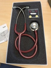 Spirit Stethoscope Deluxe  - Adult - Burgundy - Dual Head.