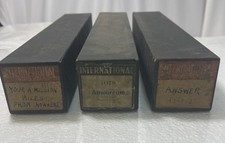 International Word Player Piano Vintage 3PIANOLA ROLLS